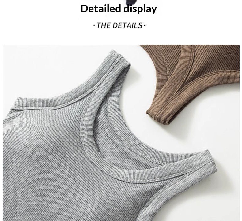 Threaded-strap Casual Vest For Women - Image 4