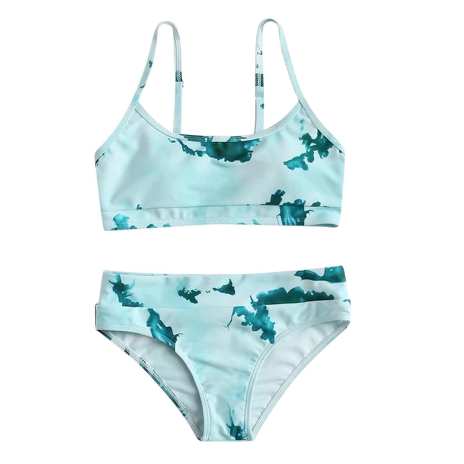 Printed Girls' Bikini Swimsuit - Image 2