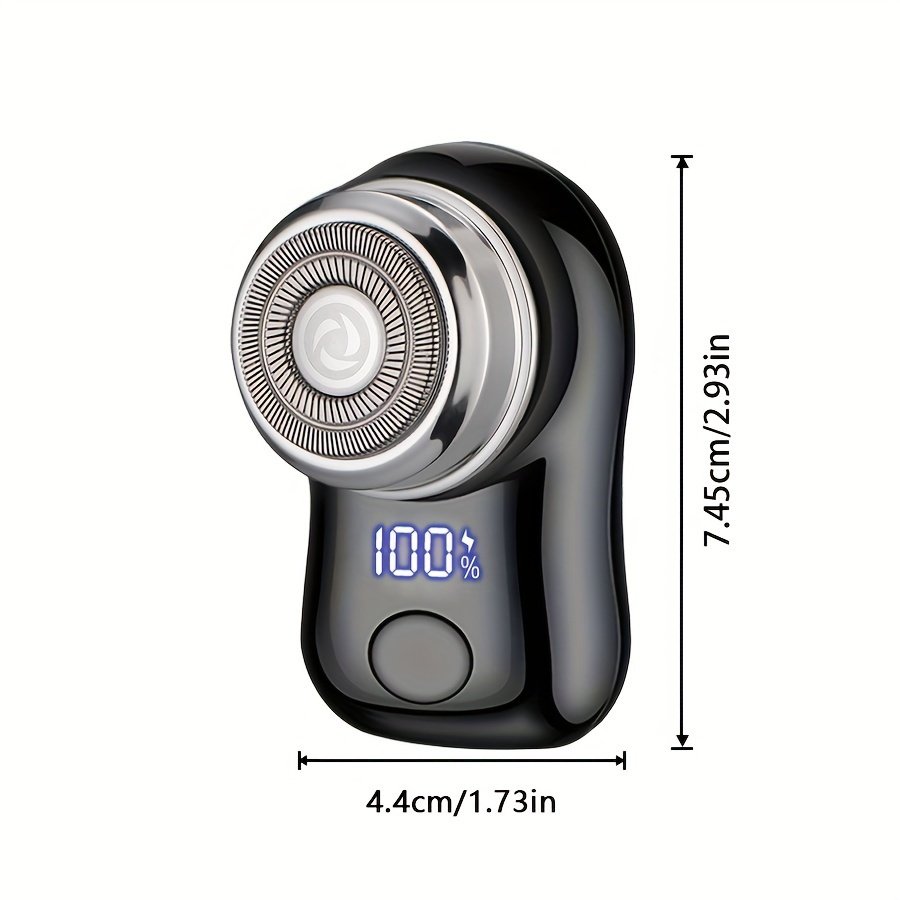 Men'S Electric Shaver, USB Rechargeable, Digital Display Feature, Compact And Portable, Suitable for Business Travel, Men'S Holiday Gift - Image 5
