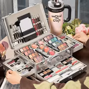 Luxury Mother'S Day Makeup Gift Set, Mascara, Blush, Eyeshadow, Lipstick, Makeup Brushes, Mirror And More Makeup Products, Portable Full Series Makeup Set, New Year'S Gift, Exclusive Gift for Girlfriend & Girls-Premium Red Gift Box, Birthday Gifts - Image 2