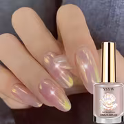 10ml Shimmering Iridescent Nude Pink Nail Polish, Premium Smooth Texture, Long-Lasting High-Gloss Effect, Easy to Apply, Enhances Beauty, Suitable for Nail Art and Nail Decoration, Exclusively for - Image 5