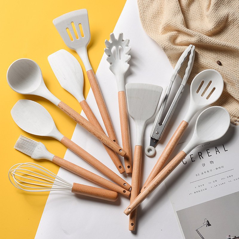 Marbled Silicone Kitchenware Set - Image 3