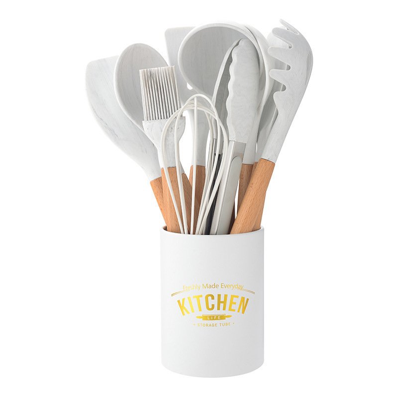 Marbled Silicone Kitchenware Set - Image 5