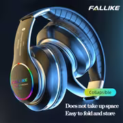 New Music Sports Wireless Earphones, Connect 3.5Mm Audio Cable As DJ Monitoring Headphones, AUX, Deep Bass Wireless Earphones, Volume Control, Foldable Earphones, Thoughtful Gifts for Men And Women - Image 2