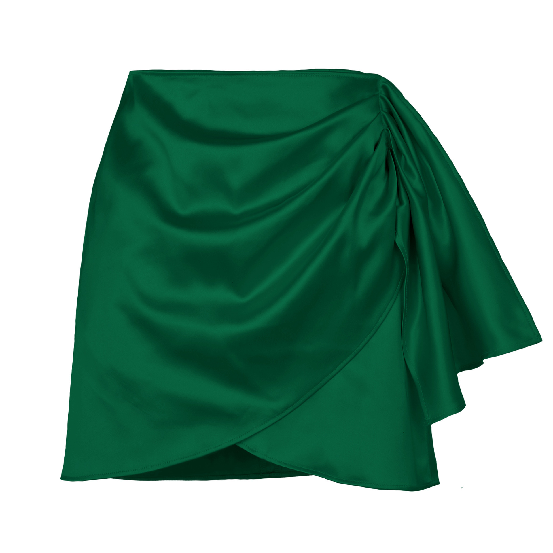 Women's Irregular Zipper Skirt Pleated - Image 4