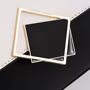 Wo White Synthetic Mini Handbag & Crossbody Handbag-Purse - Golden-Tone Hardware, Black-Tipped Strap, Zipper Closure, Multi-Compart T Handbag - Elegant Everyday for, Parties, (Pink/) - Synthetic Hand - Image 7