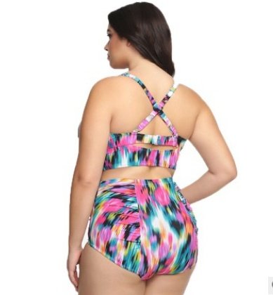 New bikini swimsuit big size retro Swimsuit Bikini - Image 2