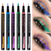 7-Color Liquid Eyeliner And Eyeshadow Pencil, Dual-Headed Design, Long-Lasting & Non-Smudge, Fashionable Makeup for Spring And Summer - Image 2