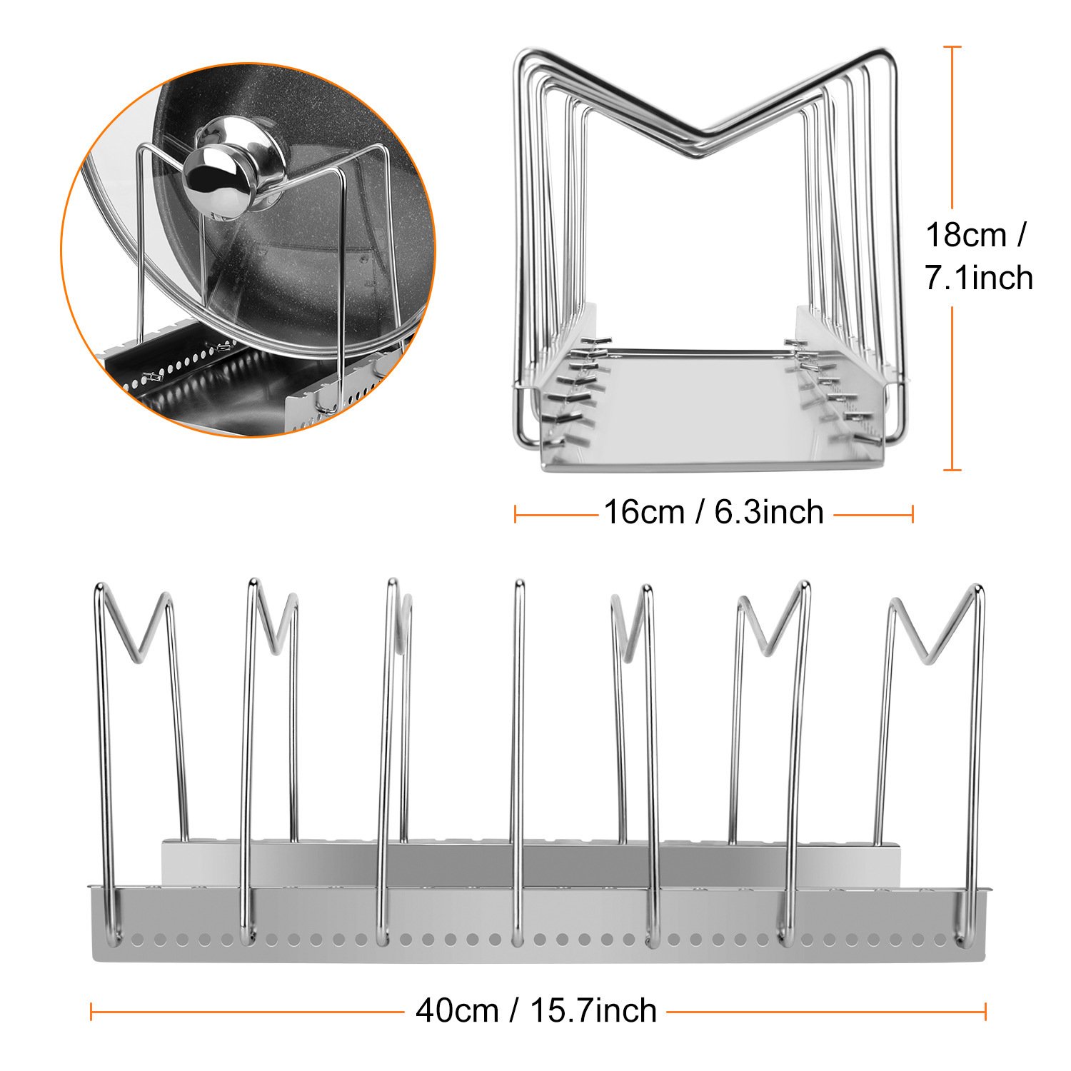Kitchen storage rack - Image 3
