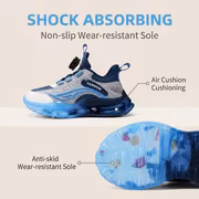 New Children's Fashion Sneakers, Outdoor Running Shoes with Swivel Buckle, Non-Slip Soft Sole Casual Shoes, White Dots on the Toe in Random Quantities - Image 2