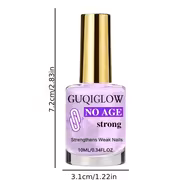 Purple Shell Strengthening Agent - Naturally Fast-Drying And No Need for Baking, Enhances Beauty, a Pearlescent Effect Makes It a Party Favorite, Essential for Busy Individuals, Perfect for Holiday Gifting, Quick-Drying Nail Polish, Trendy Manicure - Image 4