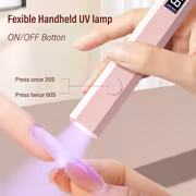 Portable Handheld Nail Lamp - Rechargeable Gel Nail Dryer with 395nm/405nm Wavelength, Professional Fast Drying for Nail Technicians, Suitable for Home Gel Nails, Compact Pen-Style Light for Gel Nail - Image 9