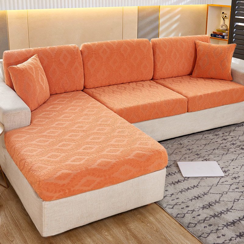 Sofa Cover Elastic Jacquard Velvet Cover Non-slip Simple - Image 4