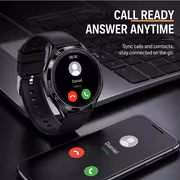 New Men's Smartwatch - Wireless Calling/Texting/Multiple Sports Modes/Remote Camera Control/Fitness Tracker, Compatible with iPhone and Android, USB Charging, Smart Connectivity, Modern Style, Clear Screen Display - Image 6