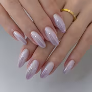 Purple Shell Strengthening Agent - Naturally Fast-Drying And No Need for Baking, Enhances Beauty, a Pearlescent Effect Makes It a Party Favorite, Essential for Busy Individuals, Perfect for Holiday Gifting, Quick-Drying Nail Polish, Trendy Manicure - Image 2