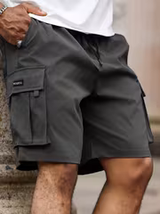 Plus Size Men'S Shorts, Loose Shorts for Men, Casual Plus Size Shorts, Summer Bermuda Shorts, Multi-Pocket Cargo Shorts for Men - Image 7