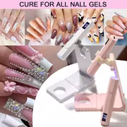 Portable Handheld Nail Lamp - Rechargeable Gel Nail Dryer with 395nm/405nm Wavelength, Professional Fast Drying for Nail Technicians, Suitable for Home Gel Nails, Compact Pen-Style Light for Gel Nail - Image 8