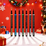 7-Color Liquid Eyeliner And Eyeshadow Pencil, Dual-Headed Design, Long-Lasting & Non-Smudge, Fashionable Makeup for Spring And Summer - Image 5