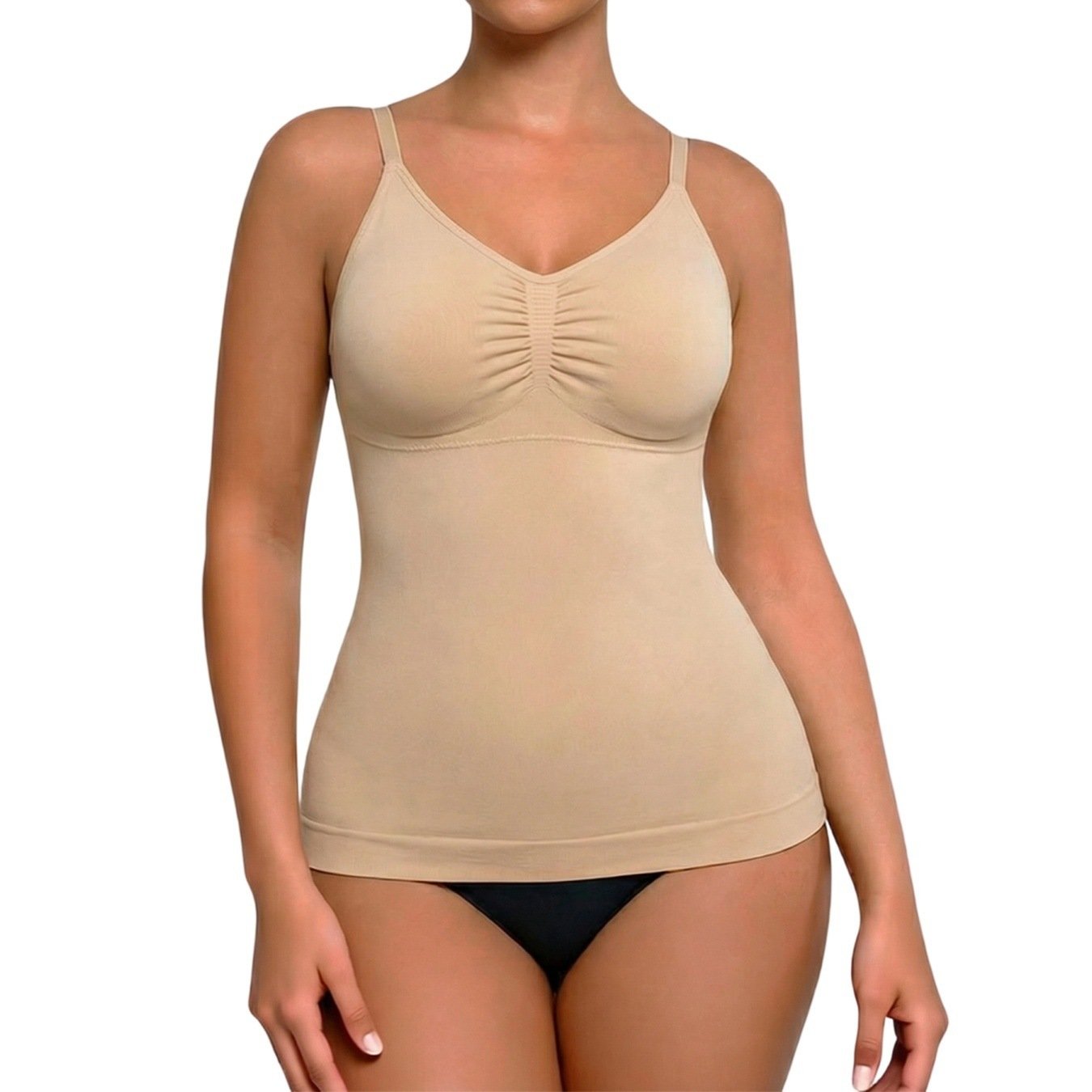 Solid-color Vest Everyday Shapewear For Women - Image 5