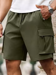Plus Size Men'S Shorts, Loose Shorts for Men, Casual Plus Size Shorts, Summer Bermuda Shorts, Multi-Pocket Cargo Shorts for Men - Image 9
