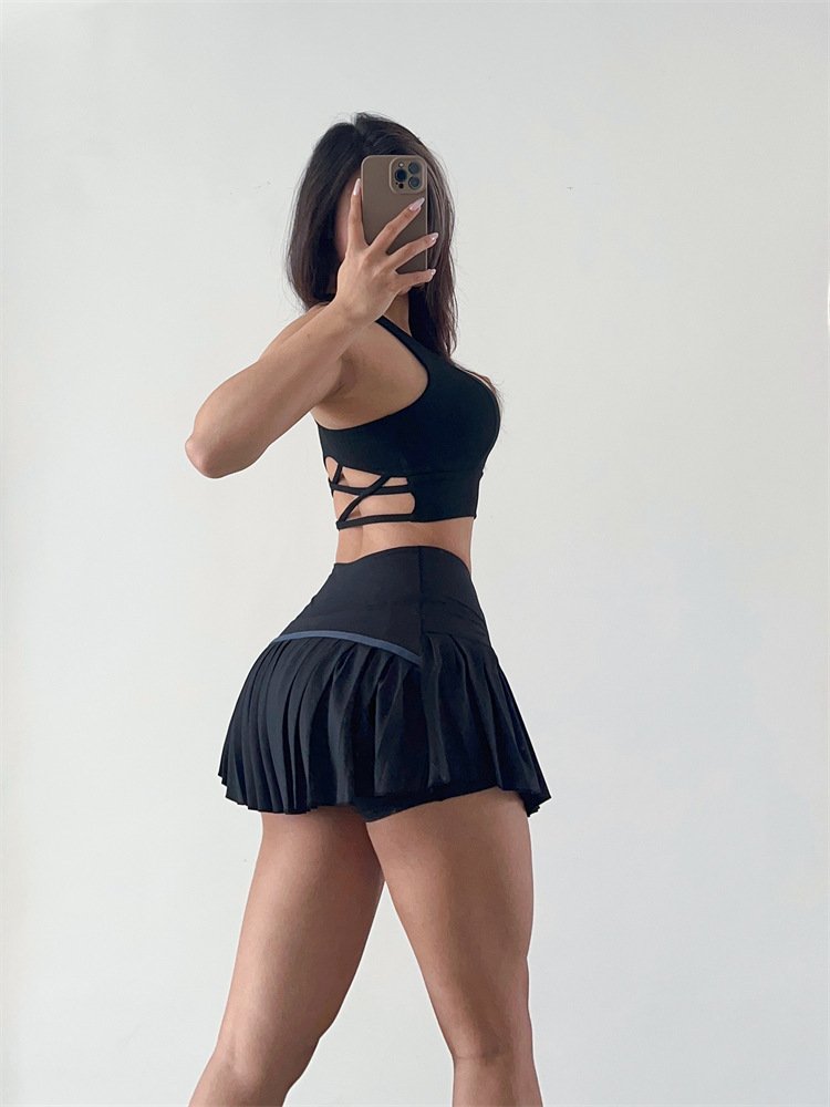Pleated Skirt Training Wear Quick-drying Running Skirt - Image 5