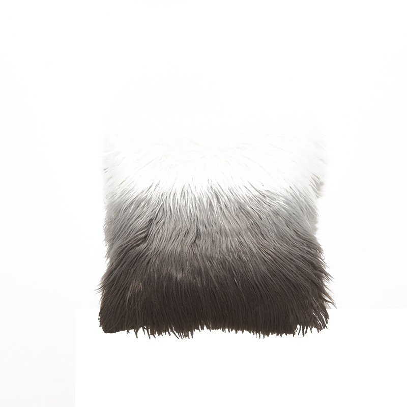 Nordic INS Style Gradual Color Wool Throw Pillow - Image 5