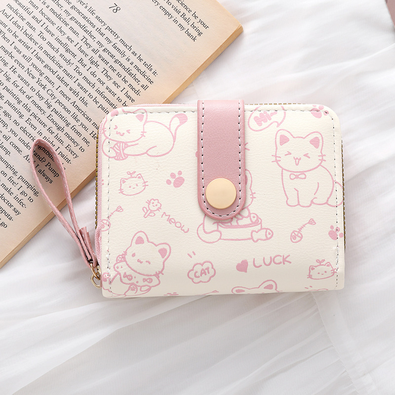 Simple And Cute Japanese-style Womens Clutch - Image 5