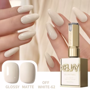 15ML XEIJAYI Nail Gel | Semi-Permanent /LED Gel for Salon and, Fair Color Tone, Smooth and Durable, Ideal for Christmas Gifts