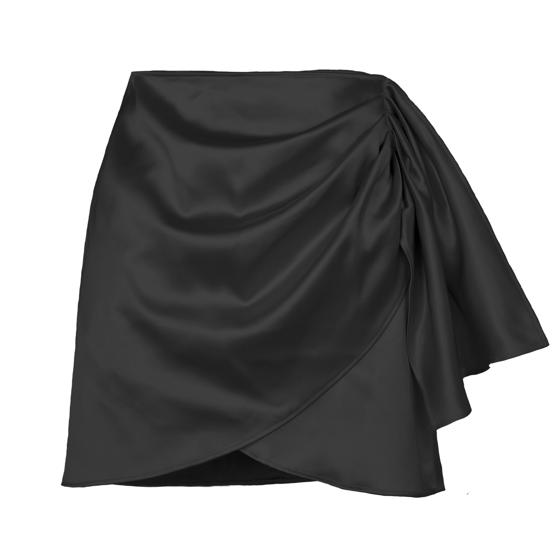 Women's Irregular Zipper Skirt Pleated - Image 6