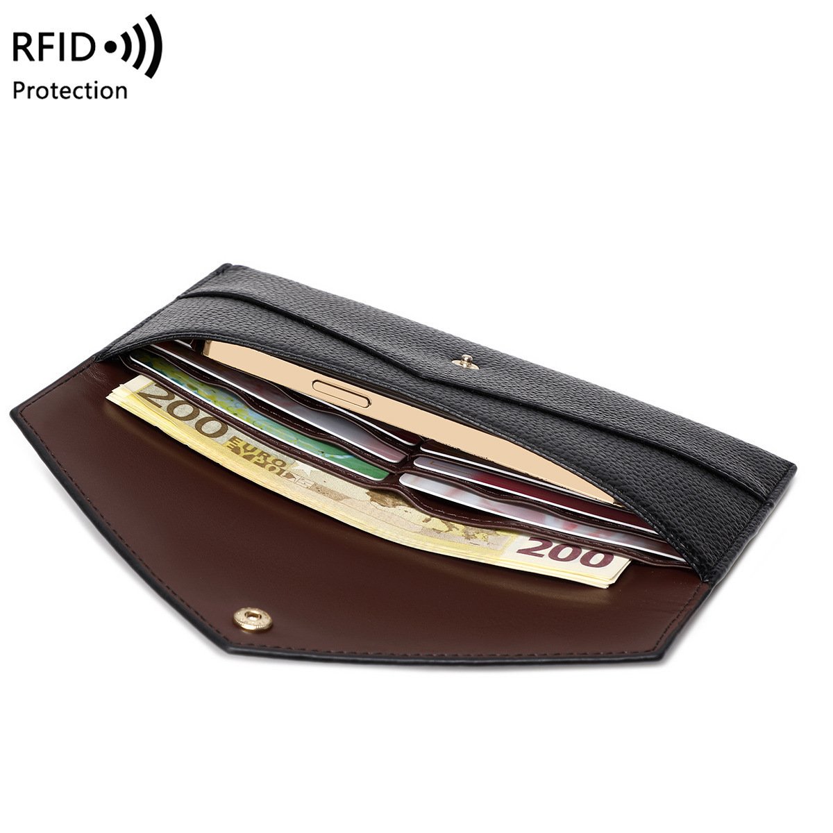New RFID Anti-Theft Womens Wallet - Image 6