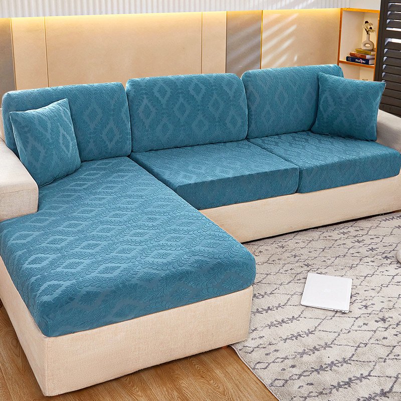 Sofa Cover Elastic Jacquard Velvet Cover Non-slip Simple - Image 2