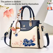 Women's Handbag with Adjustable Crossbody/Shoulder Strap - Elegant Solid Zipper Closure Purse Suitable for Daily Use,, Shopping - Casual & Elegant Handbag Gift (Christmas/Thanksgiving) - Image 2