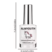 White Nail Strengthener - Quick-Dry Formula, Strengthens Natural Nails, Versatile for Daily Use, Party Essential, Salon-Quality Results at Home - Image 3