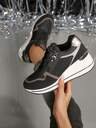 Preppy Casual Glitter Outdoor Wedge Sneakers,Trainers Women - Image 10