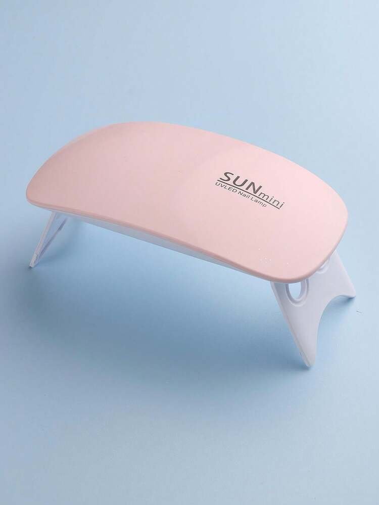 FULL BEAUTY 6W 6LED Mini UV LED Nail Lamp, Portable Gel Nail Curing Light, Mouse Shaped, Pocket Size, With USB Cable, Suitable For All Gel Nail Polish, Mini Nail UV Lamp, Multi-Functional Gel Nail Curing Light, Single Finger Nail Lamp, Suitable For Gel Nail Polish, Travel & Home Manicure Tool, Thanksgiving, Valentine's Day, Birthday, Christmas Gift - Image 2