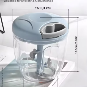 Multi Functional Food Chopper, Portable Hand Pull String Garlic Mincer Onion Cutter, Vegetable Cutter, Multi Functional Garlic Masher, Manual Food Chopper, Vegetable Chopper, Garlic Crusher, Meat Masher, Kitchen Gadgets