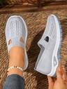 Oversized Mom Shoes, Breathable Mesh Women's Casual Shoes, Women's Flat Summer Sandals, Slip-On Hollow Design - Image 10