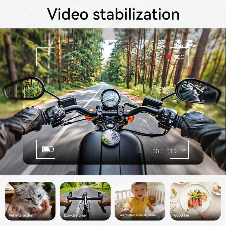 PANDA W AI 3 Smart Glasses, Bluetooth Earphone Call, 8MP Wide-Angle Camera, Video/Audio Recording, Sync Smartphone Multimedia Music, AI Smart Q&A, Photo Object Recognition, Real-Time Translation, Meeting Notes, Long Battery Life, Low Latency, Wireless Glasses For Business, Travel, Holiday Gift - Image 8
