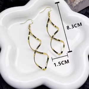 Spiral Drop Earrings