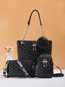 Women's 4-Piece Combo Bag Set - Fashion Essential! Shoulder Tote Crossbody Mini Bag Combo, Handheld & Crossbody Versatile, Chic & Spacious, Suitable For Various Occasions, Hot-Selling Cross-Border Item - Image 9