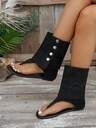 Women's Fashion Flat Roman Thong Sandals, Casual Versatile Party & Entertainment Sandals - Image 10