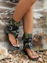 Women's Fashion Flat Roman Thong Sandals, Casual Versatile Party & Entertainment Sandals - Image 11
