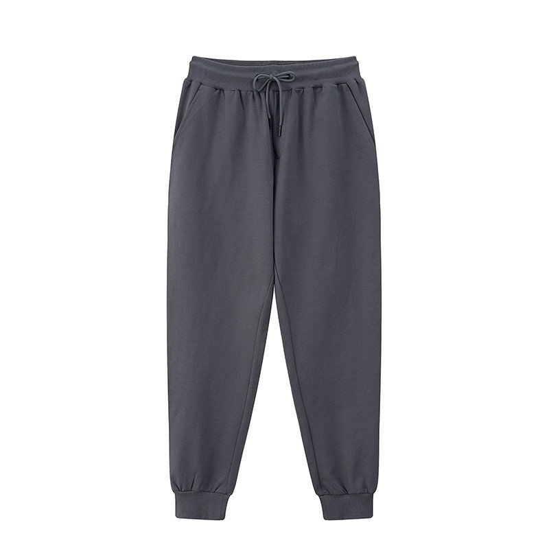 Cotton Minimalist Sports Embroidered Loose Fitting Outdoor Breathable Trousers - Image 10