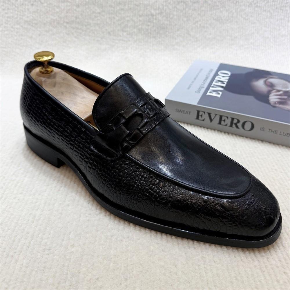Large-size Mens Casual Formal Leather Shoes - Image 6