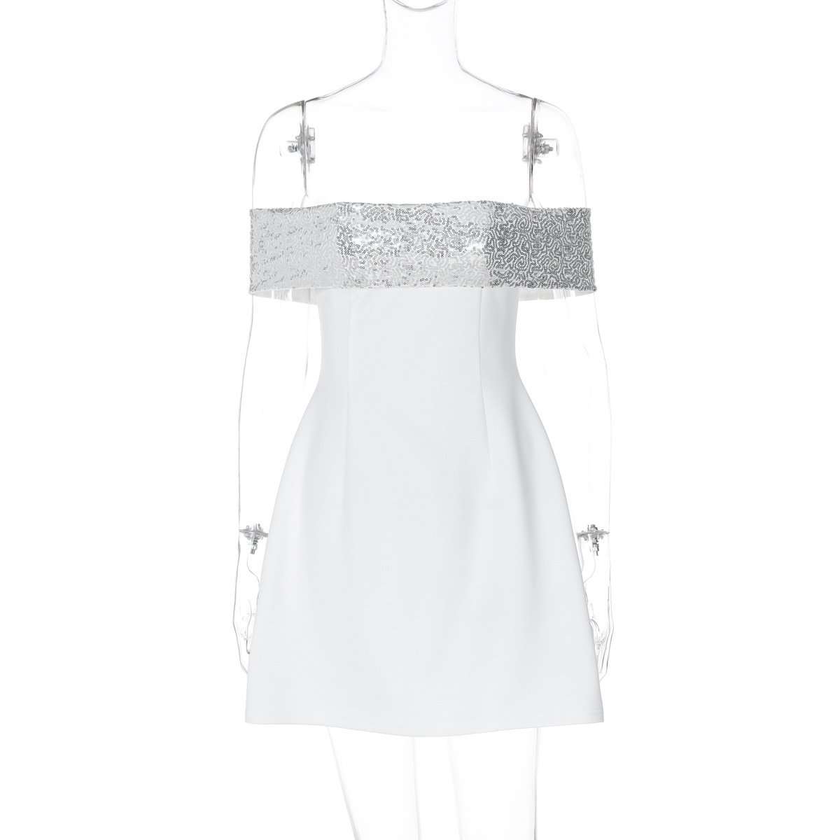 Bodycon Off-the-shoulder Evening Gown - Image 2