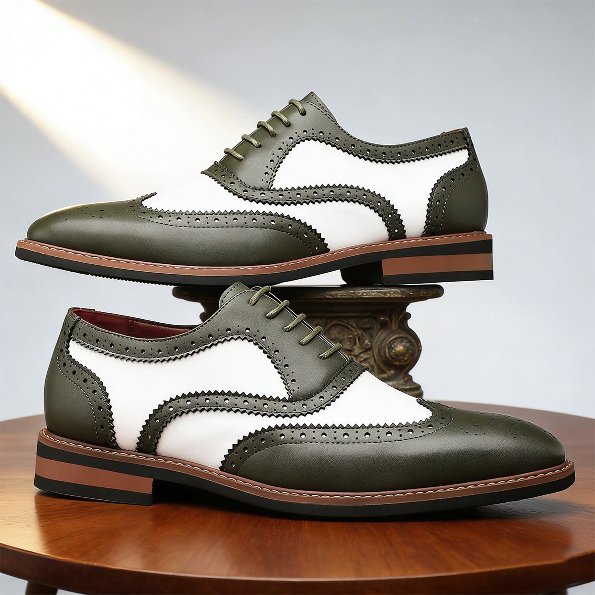Casual Pointed-toe Lace-up Versatile Mens Shoes - Image 4