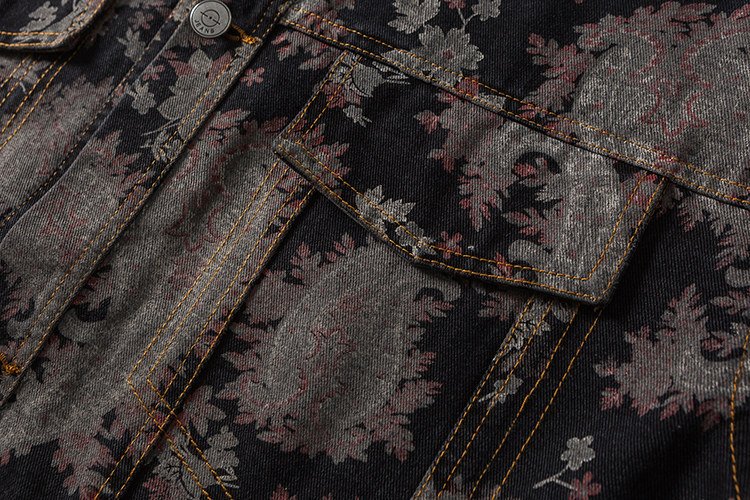 Contrast Color Stitching Loose Fashion Youth Jacket Men - Image 3