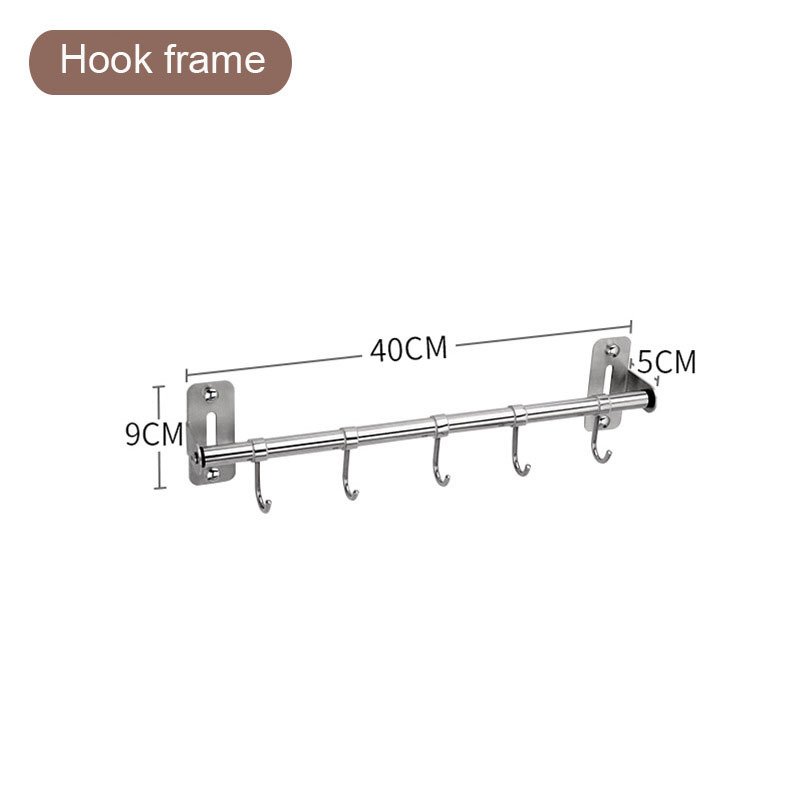 Stainless Steel Non-perforated Wall Hanging Bowl Drain Rack Pot - Image 3