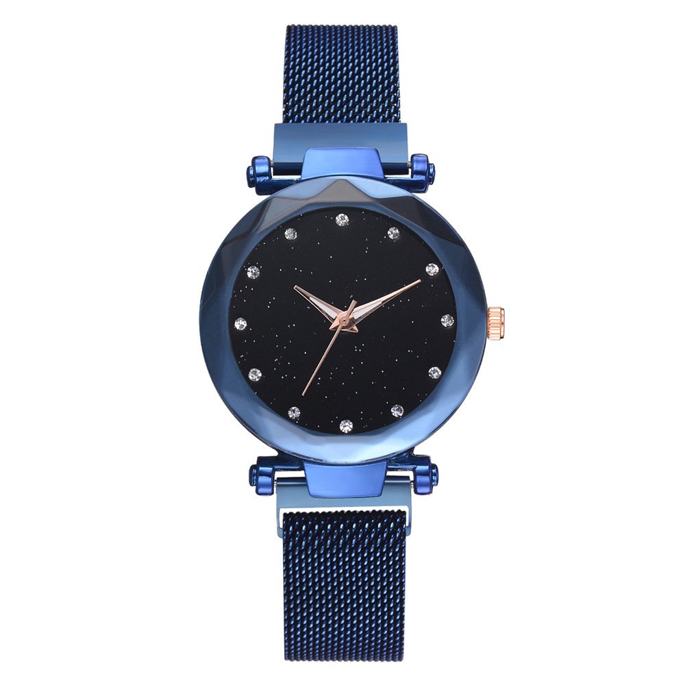 Luxury Women Watches Bracelet Set Fashion Elegant Magnet Buckle Ladies Starry Sky Watch Set Relogio - Image 8