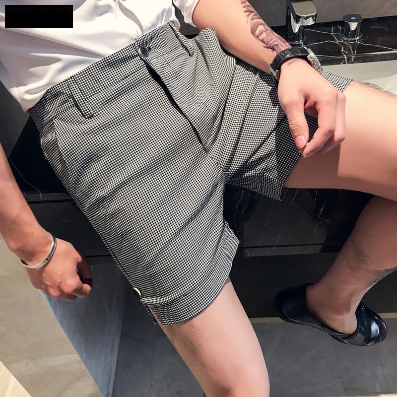 British Men's Check Shorts - Image 4